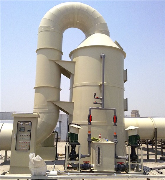 化工废气处理工程：苏州贺泰化学材料